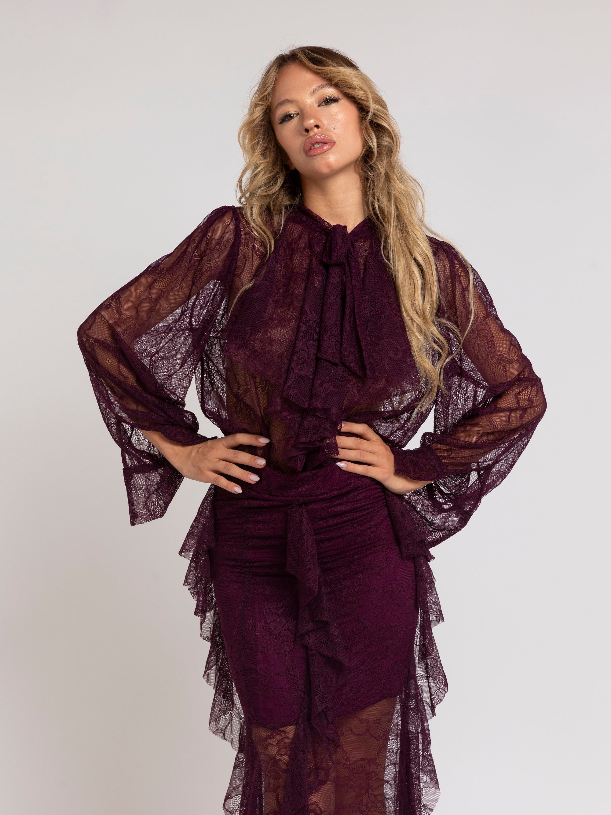CAMICIA PIZZO