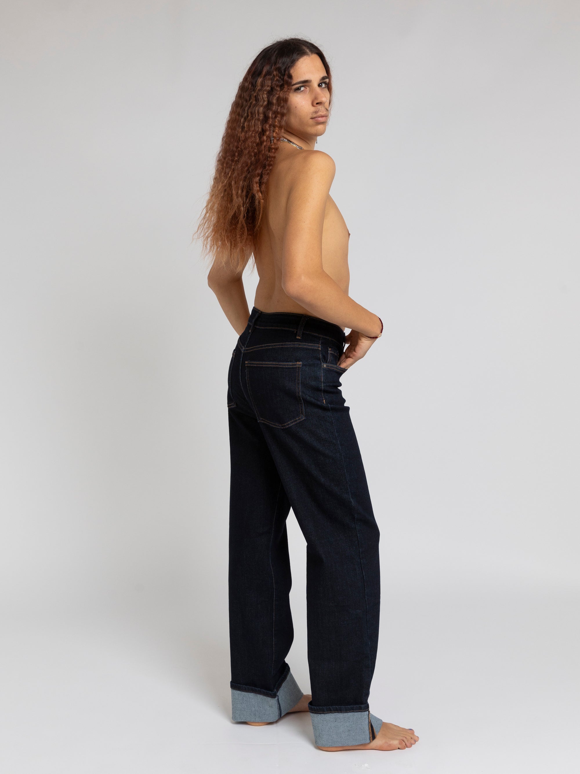 JEANS RISVOLTO